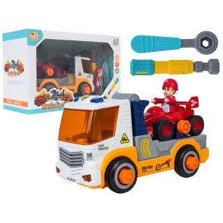 Odnímateľné odťahové vozidlo + auto so zvukovou funkciou