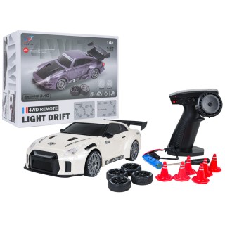 R/C Drift Car 1:20 so svetlami Funkcia biela