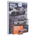 Autíčko 1:64 R/C TOP SPEED na driftovanie, šedé