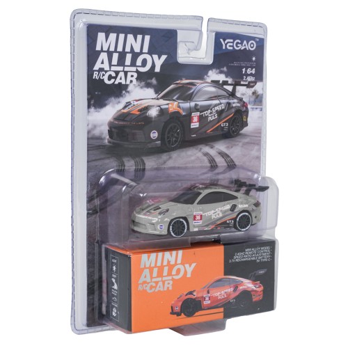 Autíčko 1:64 R/C TOP SPEED na driftovanie, šedé