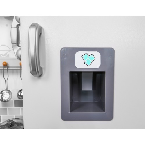 Mega Rohová Drevená Kuchyňa s Efektmi Svetla a Zvuku