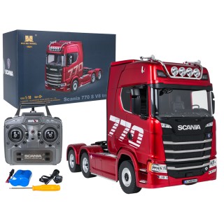 SCANIA 770S R/C truck 1:18 Červená