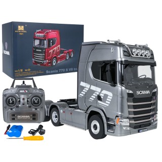 SCANIA 770S R/C nákladné auto 1:18 sivá