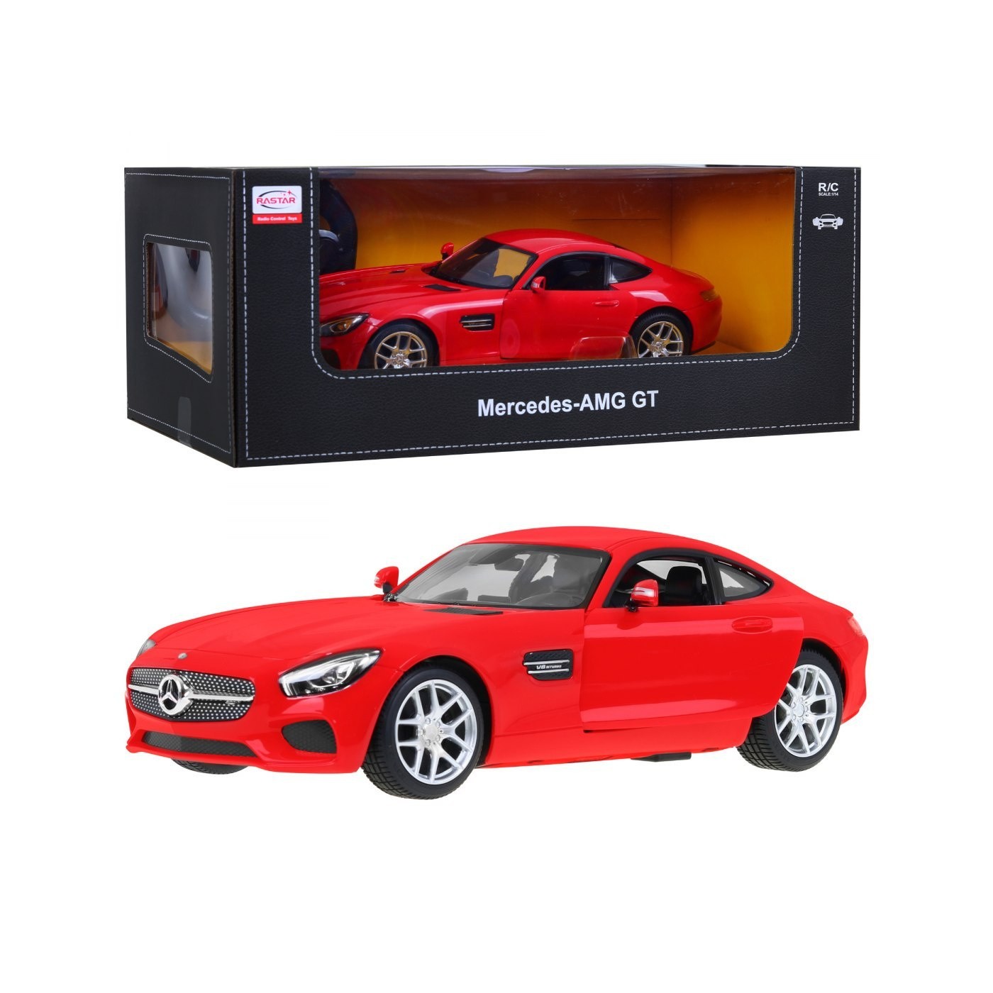 Autíčko R/C Mercedes AMG GT Červený 1:14 RASTAR