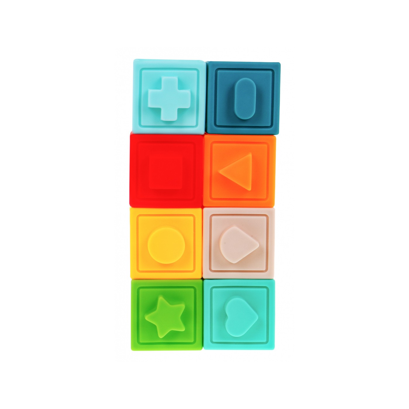 Mega sada 20 mäkkých guličiek kocky zvieratá pre deti 6m+ Senzorická hračka Rehabilitácia rúk